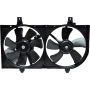 Universal Air Conditioning FA 50353C Dual Radiator and Condenser Fan Assembly -- Radiator-Condenser Fan Assy