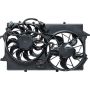 Universal Air Conditioning FA 50362C Dual Radiator and Condenser Fan Assembly -- Radiator-Condenser Fan Assy