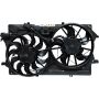 Universal Air Conditioning FA 50366C Dual Radiator and Condenser Fan Assembly -- Radiator-Condenser Fan Assy