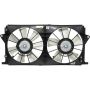 Universal Air Conditioning FA 50373C Dual Radiator and Condenser Fan Assembly -- Radiator-Condenser Fan Assy