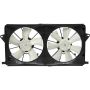 Universal Air Conditioning FA 50373C Dual Radiator and Condenser Fan Assembly -- Radiator-Condenser Fan Assy
