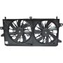 Universal Air Conditioning FA 50381C Dual Radiator and Condenser Fan Assembly -- Radiator-Condenser Fan Assy
