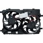 Universal Air Conditioning FA 50390C Dual Radiator and Condenser Fan Assembly -- Radiator-Condenser Fan Assy