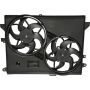 Universal Air Conditioning FA 50392C Dual Radiator and Condenser Fan Assembly -- Radiator-Condenser Fan Assy