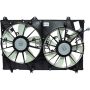 Universal Air Conditioning FA 50396C Dual Radiator and Condenser Fan Assembly -- Radiator-Condenser Fan Assy