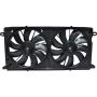 Universal Air Conditioning FA 50406C Dual Radiator and Condenser Fan Assembly -- Radiator-Condenser Fan Assy