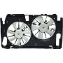 Universal Air Conditioning FA 50417C Dual Radiator and Condenser Fan Assembly -- Radiator-Condenser Fan Assy