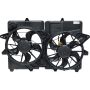 Universal Air Conditioning FA 50418C Dual Radiator and Condenser Fan Assembly -- Radiator-Condenser Fan Assy