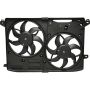 Universal Air Conditioning FA 50433C Dual Radiator and Condenser Fan Assembly -- Radiator-Condenser Fan Assy