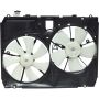 Universal Air Conditioning FA 50438C Dual Radiator and Condenser Fan Assembly -- Radiator-Condenser Fan Assy