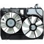 Universal Air Conditioning FA 50440C Dual Radiator and Condenser Fan Assembly -- Radiator-Condenser Fan Assy