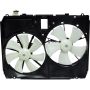 Universal Air Conditioning FA 50440C Dual Radiator and Condenser Fan Assembly -- Radiator-Condenser Fan Assy