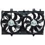 Universal Air Conditioning FA 50441C Dual Radiator and Condenser Fan Assembly -- Radiator-Condenser Fan Assy