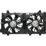 Universal Air Conditioning FA 50444C Dual Radiator and Condenser Fan Assembly -- Radiator-Condenser Fan Assy