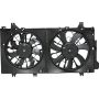 Universal Air Conditioning FA 50444C Dual Radiator and Condenser Fan Assembly -- Radiator-Condenser Fan Assy