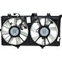 Universal Air Conditioning FA 50445C Dual Radiator and Condenser Fan Assembly -- Radiator-Condenser Fan Assy