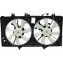 Universal Air Conditioning FA 50445C Dual Radiator and Condenser Fan Assembly -- Radiator-Condenser Fan Assy