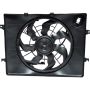 Universal Air Conditioning FA 50446C Engine Cooling Fan Assembly -- Condenser Fan