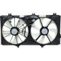 Universal Air Conditioning FA 50447C Dual Radiator and Condenser Fan Assembly -- Radiator-Condenser Fan Assy