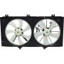 Universal Air Conditioning FA 50447C Dual Radiator and Condenser Fan Assembly -- Radiator-Condenser Fan Assy