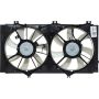 Universal Air Conditioning FA 50448C Dual Radiator and Condenser Fan Assembly -- Radiator-Condenser Fan Assy