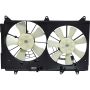 Universal Air Conditioning FA 50452C Dual Radiator and Condenser Fan Assembly -- Radiator-Condenser Fan Assy