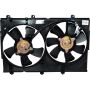 Universal Air Conditioning FA 50465C Dual Radiator and Condenser Fan Assembly -- Radiator-Condenser Fan Assy