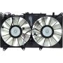 Universal Air Conditioning FA 50481C Dual Radiator and Condenser Fan Assembly -- Radiator-Condenser Fan Assy