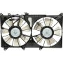 Universal Air Conditioning FA 50481C Dual Radiator and Condenser Fan Assembly -- Radiator-Condenser Fan Assy