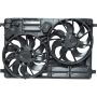 Universal Air Conditioning FA 50507C Dual Radiator and Condenser Fan Assembly -- Radiator-Condenser Fan Assy