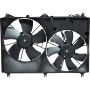Universal Air Conditioning FA 50510C Dual Radiator and Condenser Fan Assembly -- Radiator-Condenser Fan Assy