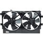 Universal Air Conditioning FA 50512C Dual Radiator and Condenser Fan Assembly -- Radiator-Condenser Fan Assy
