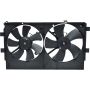 Universal Air Conditioning FA 50512C Dual Radiator and Condenser Fan Assembly -- Radiator-Condenser Fan Assy