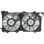 Universal Air Conditioning FA 50513 Dual Radiator and Condenser Fan Assembly -- Radiator-Condenser Fan Assy