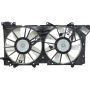 Universal Air Conditioning FA 50513 Dual Radiator and Condenser Fan Assembly -- Radiator-Condenser Fan Assy