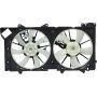 Universal Air Conditioning FA 50513 Dual Radiator and Condenser Fan Assembly -- Radiator-Condenser Fan Assy