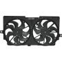 Universal Air Conditioning FA 50517C Dual Radiator and Condenser Fan Assembly -- Radiator-Condenser Fan Assy