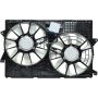 Universal Air Conditioning FA 50534C Dual Radiator and Condenser Fan Assembly -- Radiator-Condenser Fan Assy
