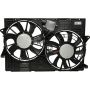 Universal Air Conditioning FA 50534C Dual Radiator and Condenser Fan Assembly -- Radiator-Condenser Fan Assy