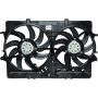 Universal Air Conditioning FA 50542C Dual Radiator and Condenser Fan Assembly -- Radiator-Condenser Fan Assy