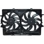 Universal Air Conditioning FA 50542C Dual Radiator and Condenser Fan Assembly -- Radiator-Condenser Fan Assy