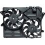 Universal Air Conditioning FA 50547C Dual Radiator and Condenser Fan Assembly -- Radiator-Condenser Fan Assy