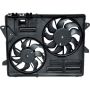 Universal Air Conditioning FA 50547C Dual Radiator and Condenser Fan Assembly -- Radiator-Condenser Fan Assy