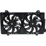 Universal Air Conditioning FA 50549C Dual Radiator and Condenser Fan Assembly -- Radiator-Condenser Fan Assy