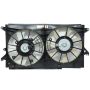 Universal Air Conditioning FA 50557C Dual Radiator and Condenser Fan Assembly -- Radiator-Condenser Fan Assy