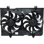 Universal Air Conditioning FA 50565C Dual Radiator and Condenser Fan Assembly -- Radiator-Condenser Fan Assy