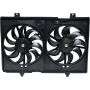 Universal Air Conditioning FA 50565C Dual Radiator and Condenser Fan Assembly -- Radiator-Condenser Fan Assy