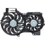 Universal Air Conditioning FA 50567 Dual Radiator and Condenser Fan Assembly -- Radiator-Condenser Fan Assy