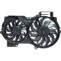 Universal Air Conditioning FA 50567 Dual Radiator and Condenser Fan Assembly -- Radiator-Condenser Fan Assy