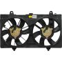 Universal Air Conditioning FA 50569C Dual Radiator and Condenser Fan Assembly -- Radiator-Condenser Fan Assy